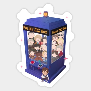 Police public claw box v2 Sticker